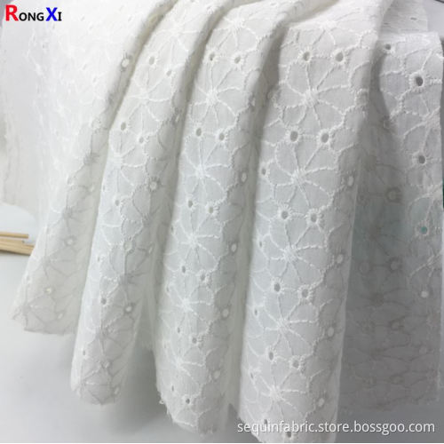 Brand Japan embroidery Round Flower New Cotton Fabric